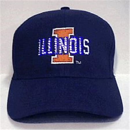 Endless Games Illinois University Flashing Fiber Optic Cap EN3330920